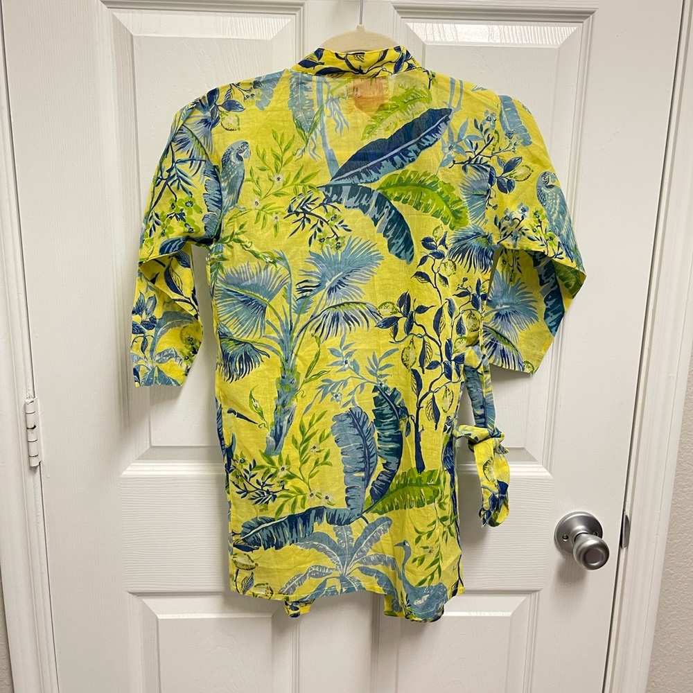 Banjanan Girls Pattern Kimono Robe - Picture 7 of 11